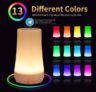 מנורת לילה נטענת עם תאורת RGB